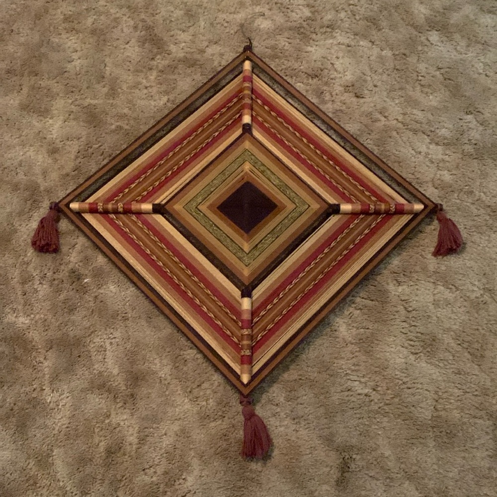 Retro Woven Wall-Hanging Kite